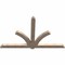 Ekena Millwork Redmond Smooth Timber Gable Bracket, Douglas Fir, 96"W x 60"H x 3 1/2"D x 5 1/2"F, 15/12 Pitch GBW096X60X0406RED00SDF - alternate 5